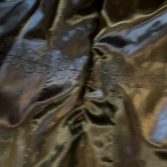 Vintage black wool coat with mink collar size Medium - Picture 7 of 7